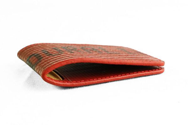 image of Double Card Holder Red