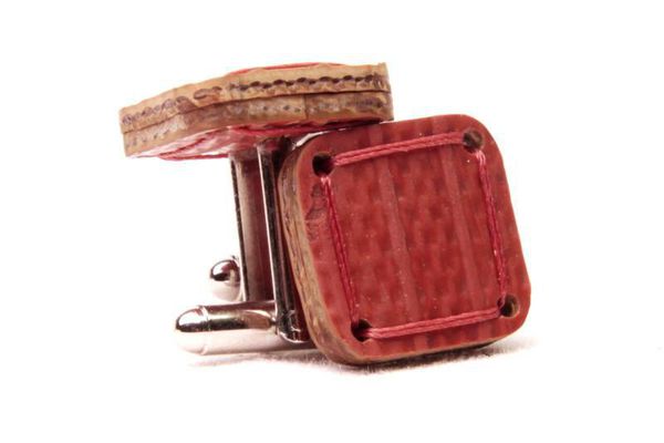 image of Torpedo Cufflinks Red