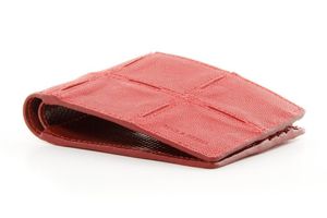 Fire and Hide Wallet in Red