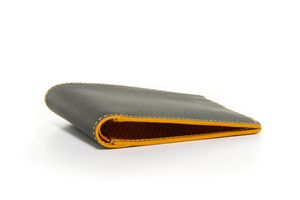 Print Room Wallet in Black and Yellow