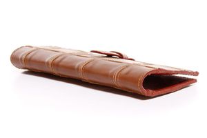 Fire and Hide Travel Wallet in Cognac
