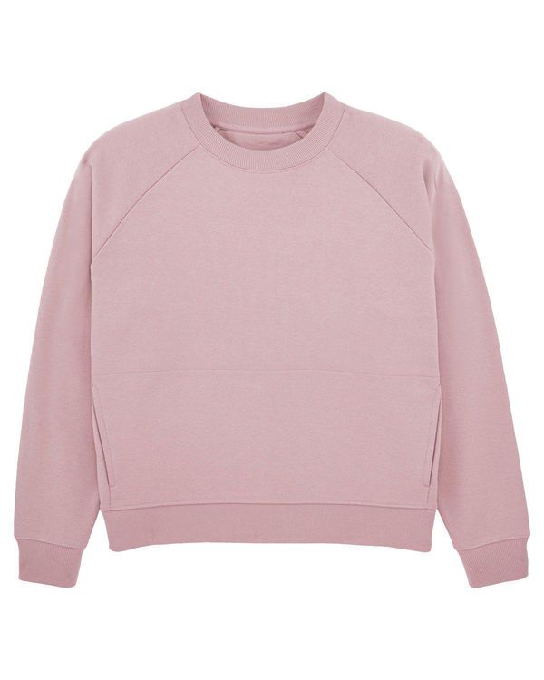 image of Classic Pocket Sweatshirt - Dusty Pink