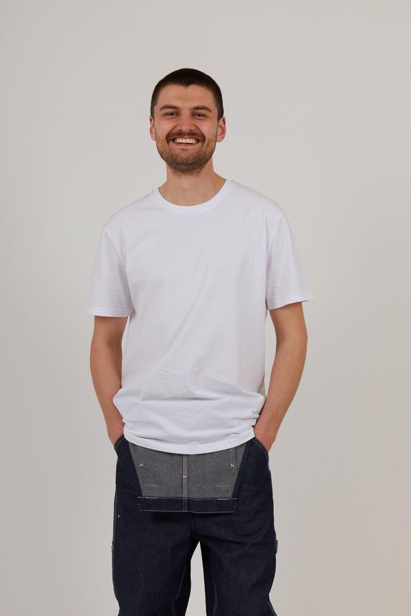 image of Attenborough Organic T-Shirt - White