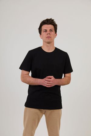 Attenborough Organic T-Shirt - Black