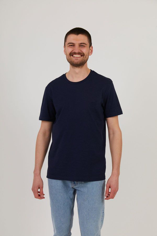 image of Attenborough Organic T-Shirt - Navy