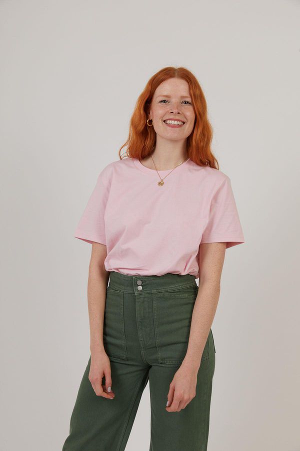 image of Attenborough Organic T-Shirt - Classic Pink
