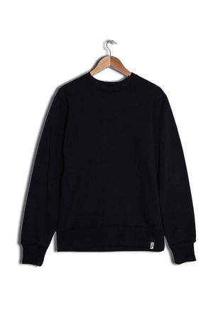 Men's Classic Organic Cotton Sweatshirt in Black