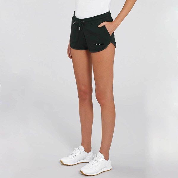 image of Organic Cotton Shorts in Black