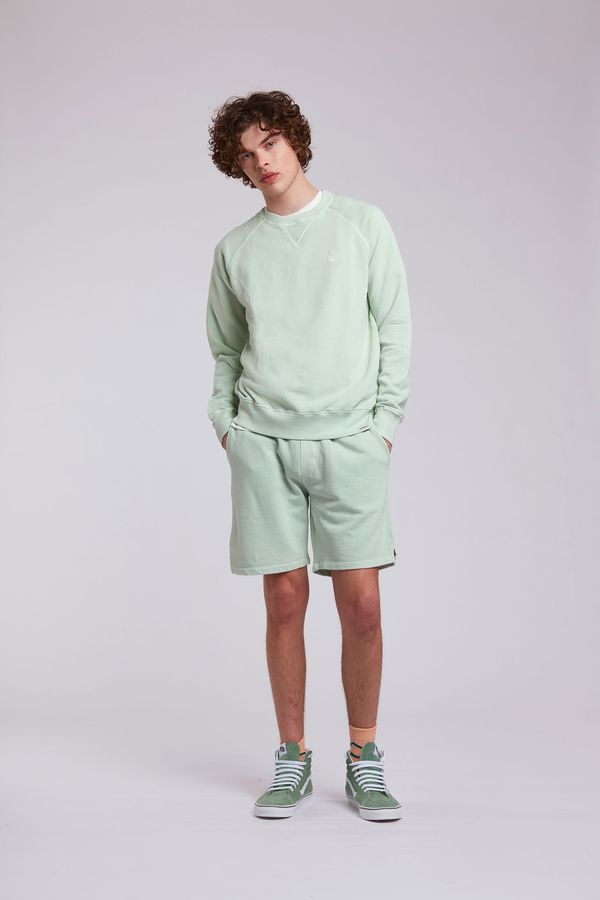 image of Anton Mens Organic Cotton Crew Neck in Jade
