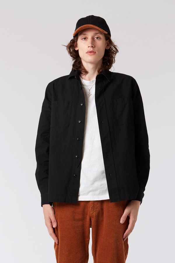 image of Max Organic Cotton Shirt in Black