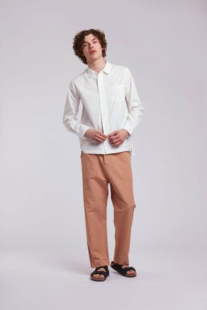 Mexicola Organic Cotton Trousers in Lava
