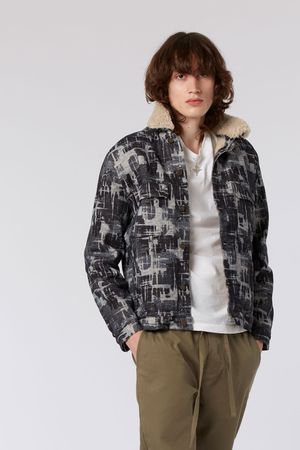 Ever Fleece Lined Organic Cotton Jacket in Indigo