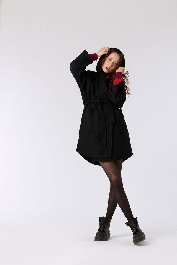 image of Kai-Shi Recycled PET Coat in Coal