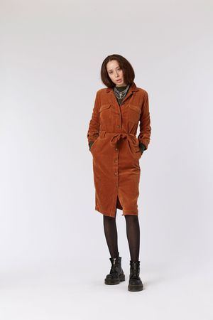 Sunny Organic Cotton Dress in Lion