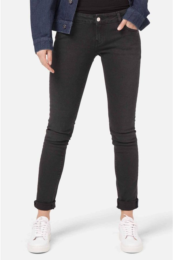 image of Lilly Womens Skinny Black Jeans