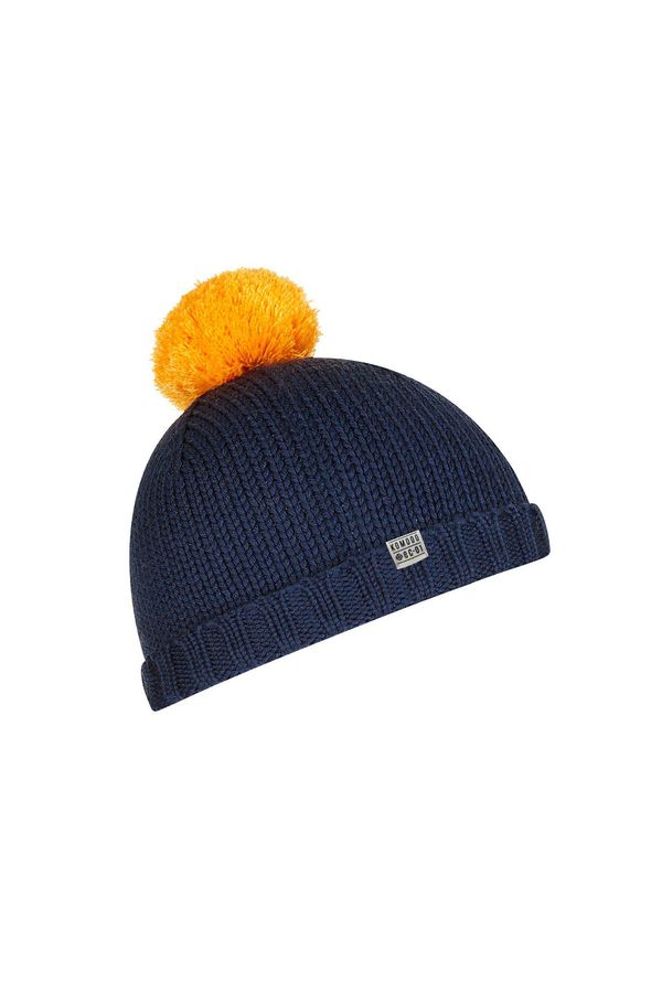 image of Lucy Merino Wool Hat Navy