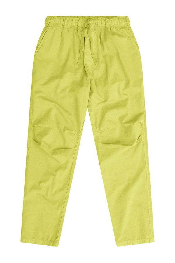image of Danny Organic Cotton Unisex Trousers in Yellow