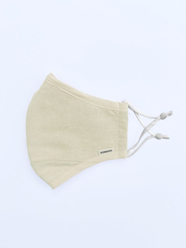 image of Reusable Fabric Face Mask in Sand