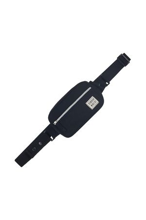 Blimey Tencel Linen Unisex Bumbag in Black