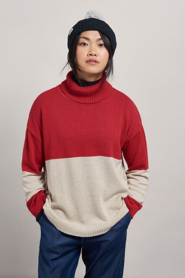 image of Remia Organic Cotton Jumper Burnt Red