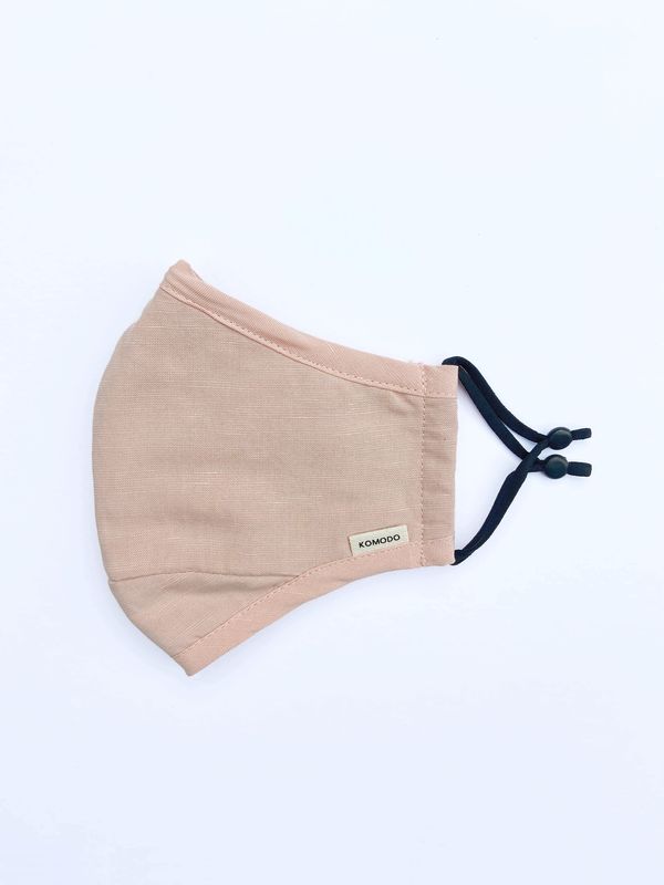 image of Reusable Fabric Face Mask in Pink