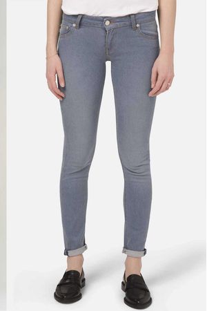 Lilly Womens Skinny Blue Jeans