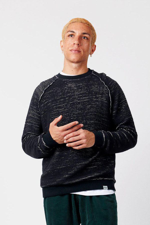 image of Anton Organic Cotton Sweat Shirt in Coal