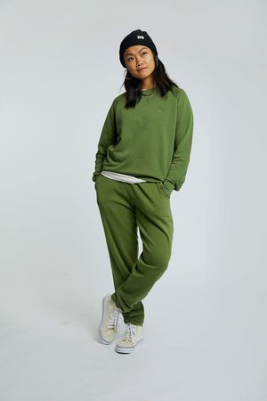 Olympia Organic Cotton Jogger in Olive