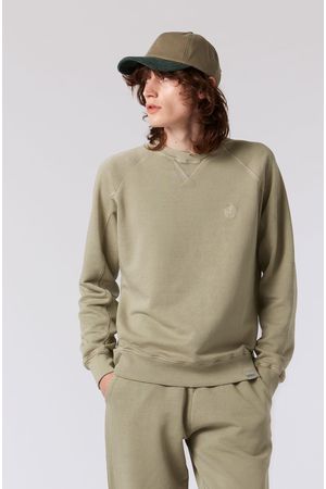 Anton Organic Cotton Crew in Clay