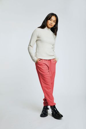 Rama Tencel Trousers in Pepper Red
