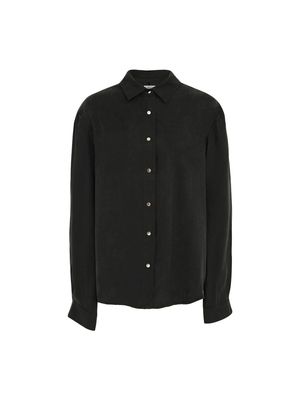 Lule Cupro Shirt in Black