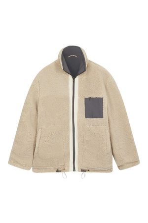 360° Reversible Fleece Jacket in Grey
