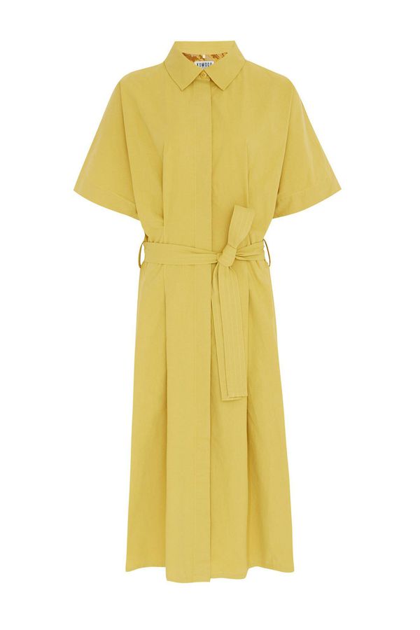 image of Ash Organic Cotton Dress in Honey