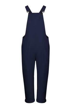 Joy Organic Cotton Dungarees in Navy