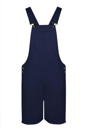 Rosa Organic Cotton Dungarees in Navy
