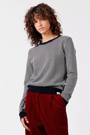 Hana Organic Cotton Jumper in Oat Milk