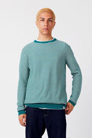 Hasan Organic Cotton Jumper in Emerald