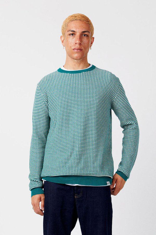image of Hasan Organic Cotton Jumper in Emerald