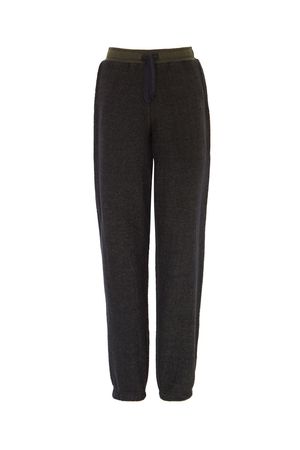 Evie Organic Cotton Trackpants in Army Green