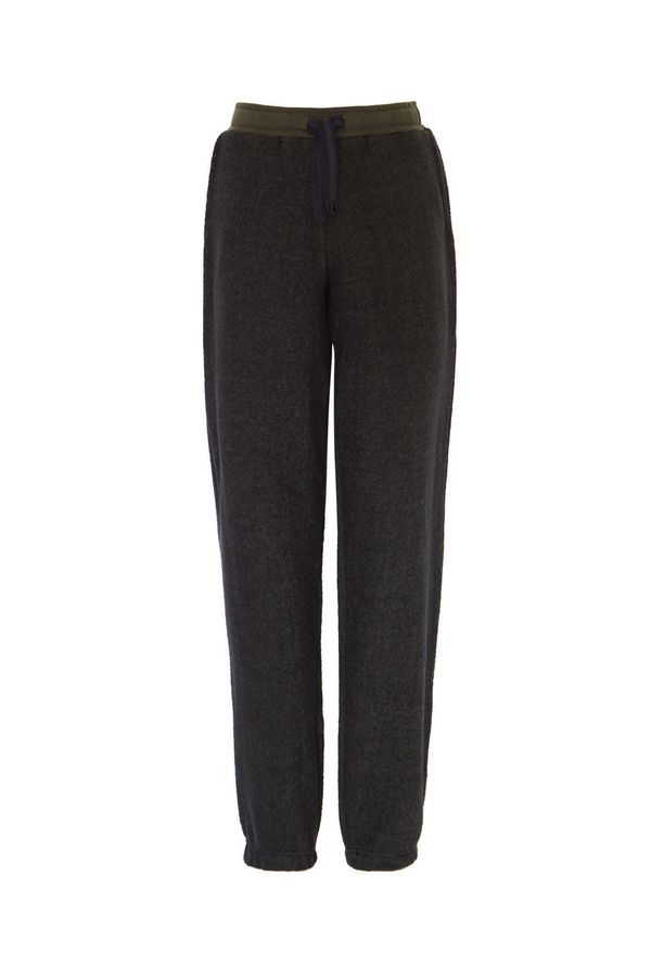 image of Evie Organic Cotton Trackpants in Army Green