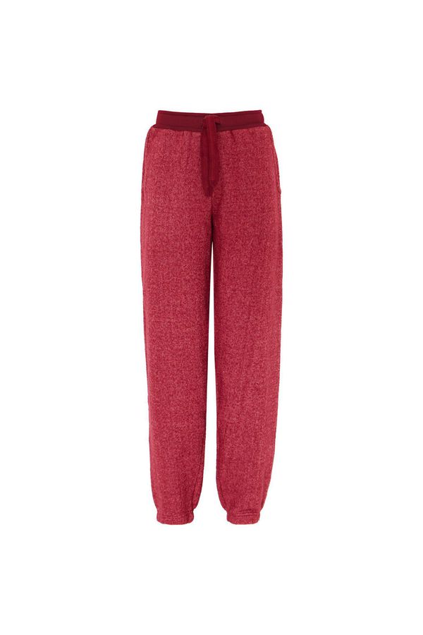 image of Evie Organic Cotton Trackpants in Plum