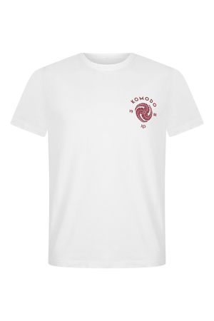 Kin Crest Organic Cotton T-Shirt in White