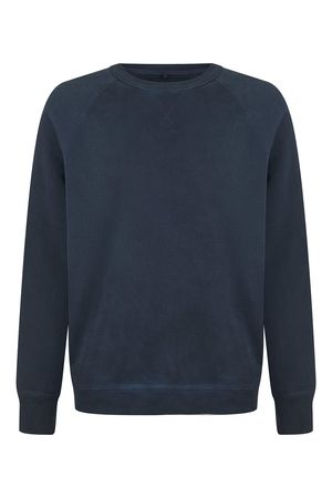 Anton Organic Cotton Sweater in Navy