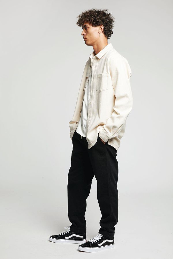 image of August Organic Cotton Trousers in Coal