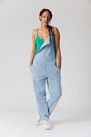 Joy Organic Cotton Dungarees in Light Blue