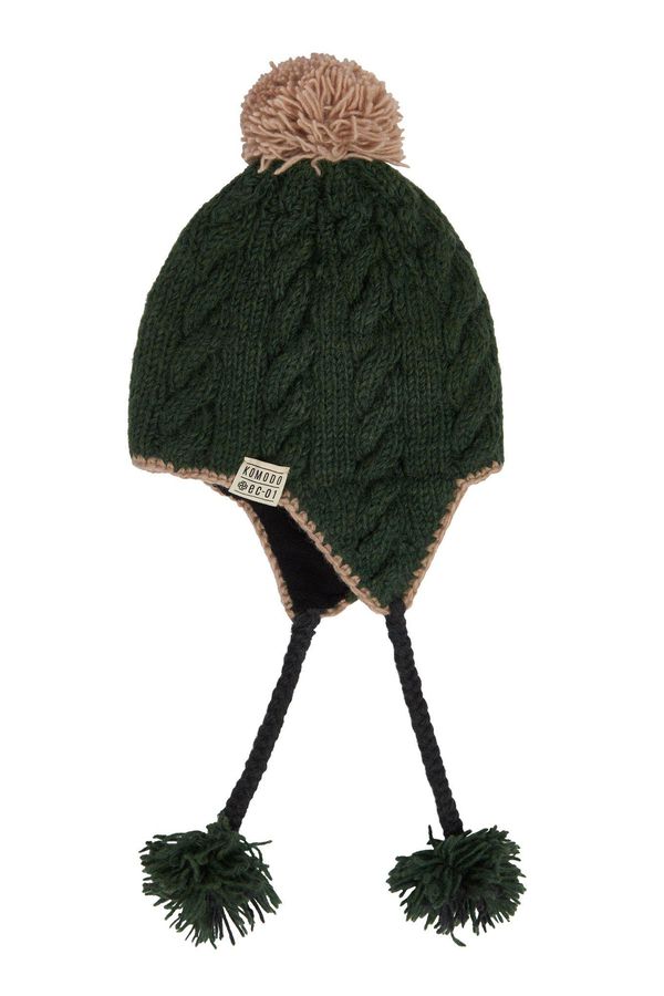 image of Dasher Lambswool Pom Hat in Pine