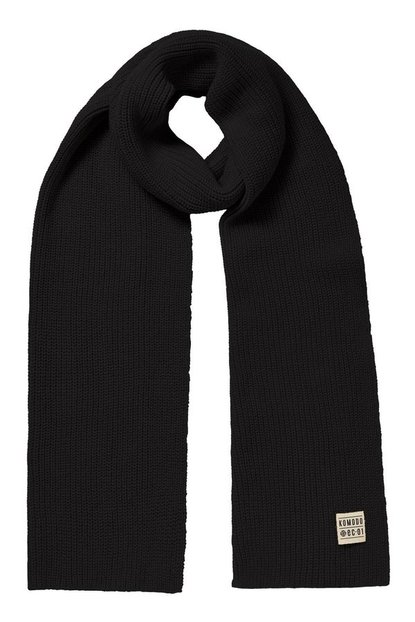 image of Paris Organic Cotton Scarf in Black