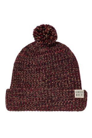 Oska Merino Wool Hat in Fire
