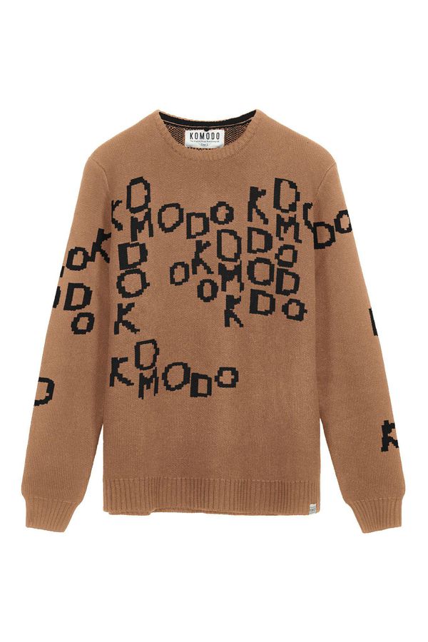 image of A.B.C Merino Jumper in Amber