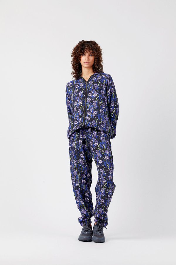 image of Rama in Cupro Trousers in Himalayan Pops Purple Haze